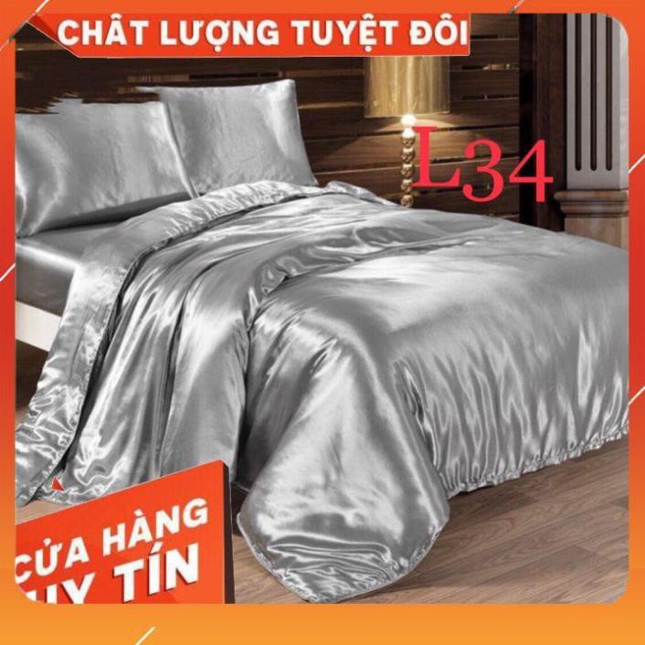 [Sale off] Bộ chăn ga phi lụa