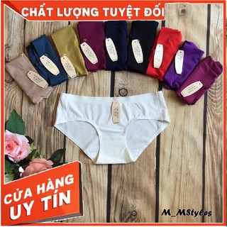 Quần lót su đúc ⚡️𝐅𝐑𝐄𝐄𝐒𝐇𝐈𝐏⚡️ không đường may không hằn da hay hầm bí - quần lót nữ su