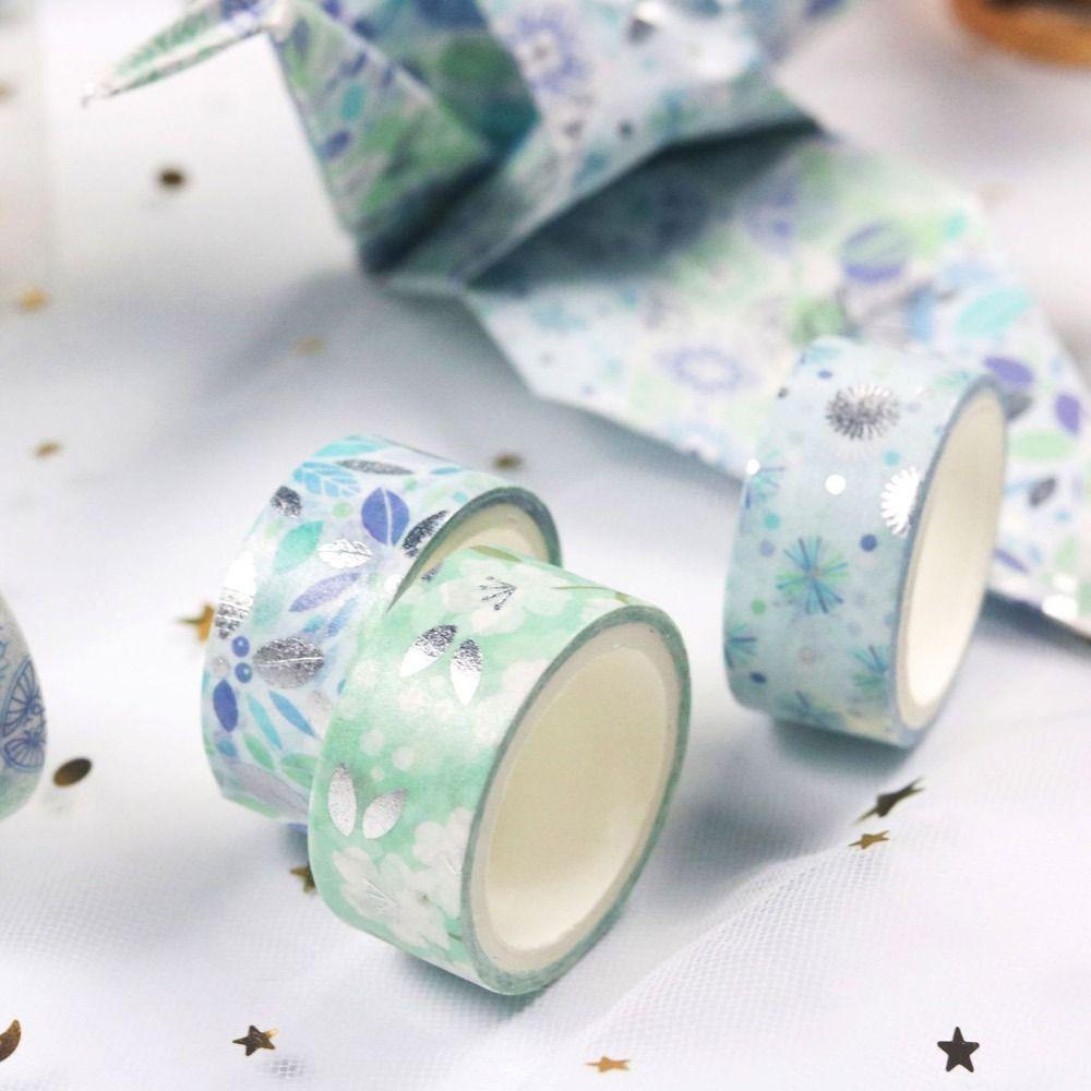 Set 12 Cuộn Băng Keo Dán Trang Trí Sổ Tay Thời Trang