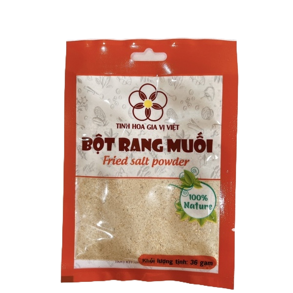 Bột Rang Muối 36g, Làm Món Gà Ếch Rang Muối