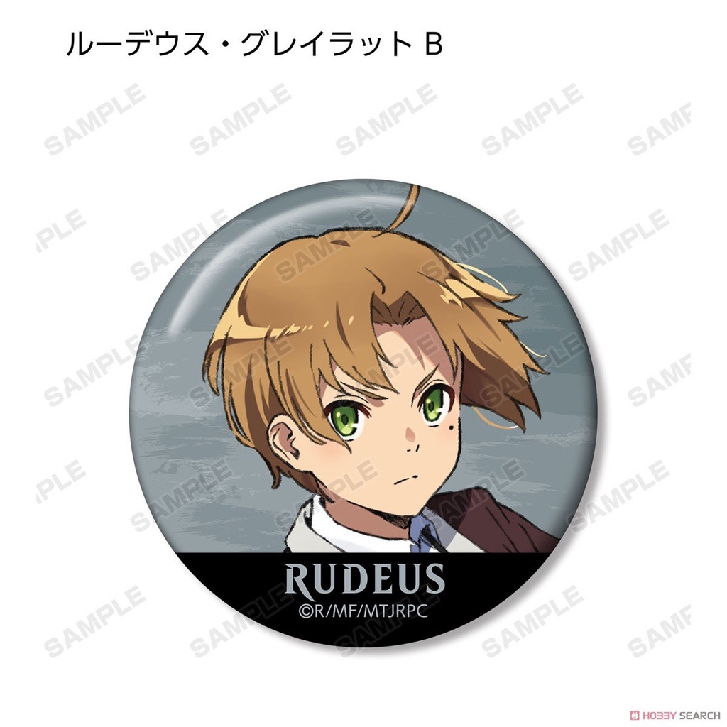 Huy hiệu cài áo IN HÌNH Mushoku Tensei Thất nghiệp chuyển sinh anime chibi dễ thương m01