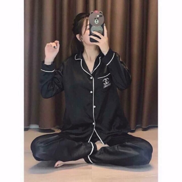 BỘ PIjAMA LỤA DÀI TAY ( nhiều màu) | BigBuy360 - bigbuy360.vn