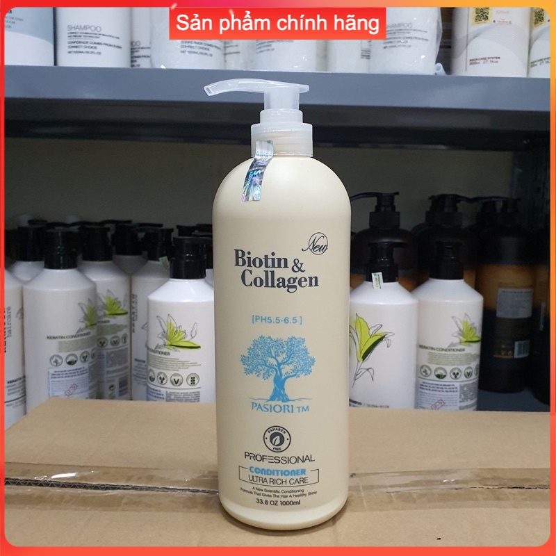 Dầu xả BIOTIN COLLAGEN siêu mượt ngăn rụng tóc 500ml