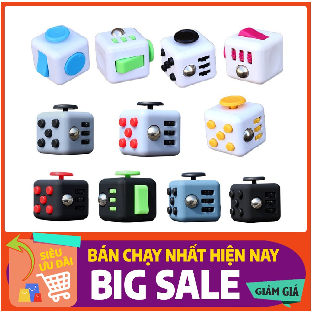 Khối Vuông Fidget Cube Thần Kỳ giúp giảm stress 3244