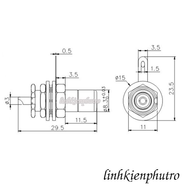 Cặp Jack RCA CMC 807