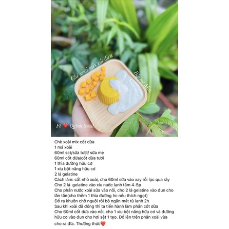 BỘT NĂNG HỮU CƠ THÁI LAN(có gói lẻ)