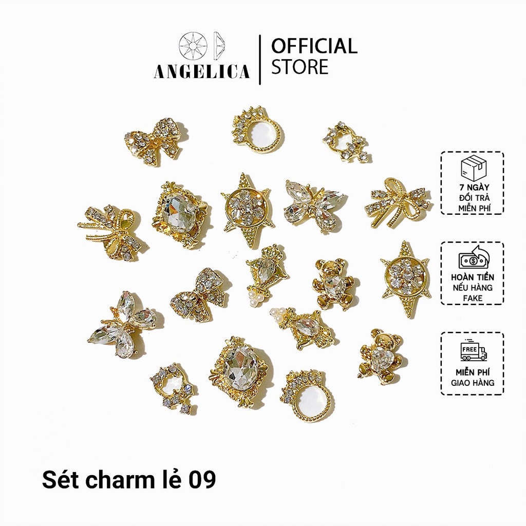 Combo Đá Đính Nail ANGELICA