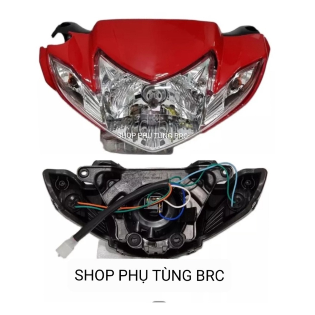 Bộ đầu đèn xe SIRIUS bánh dĩa ( Tặng kèm bợ cổ )