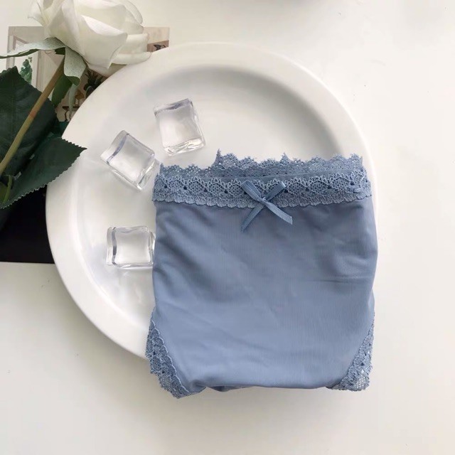 Quần Lót Chất Thun Lạnh Mềm Mát Viền Ren Co Giãn Nhiều Q047 | BigBuy360 - bigbuy360.vn