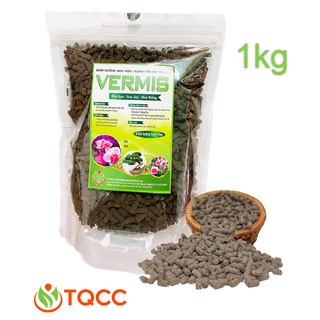 Phân trùn quế tan nhanh Vermis-land cho hoa hồng 1kg- TN