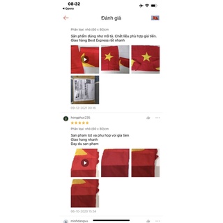 Lá cờ tổ quốc VN (Nhỏ / Lớn)  H&H STORE