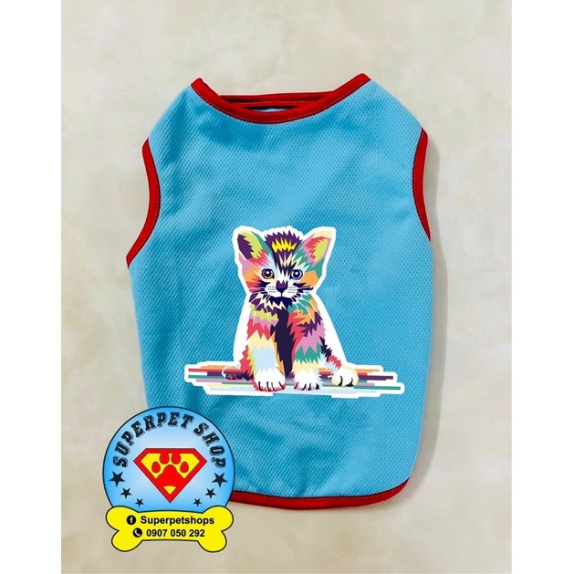 ÁO THÚ CƯNG MÈO 7 MÀU NGỒI SIÊU XINH GIÁ RẺ