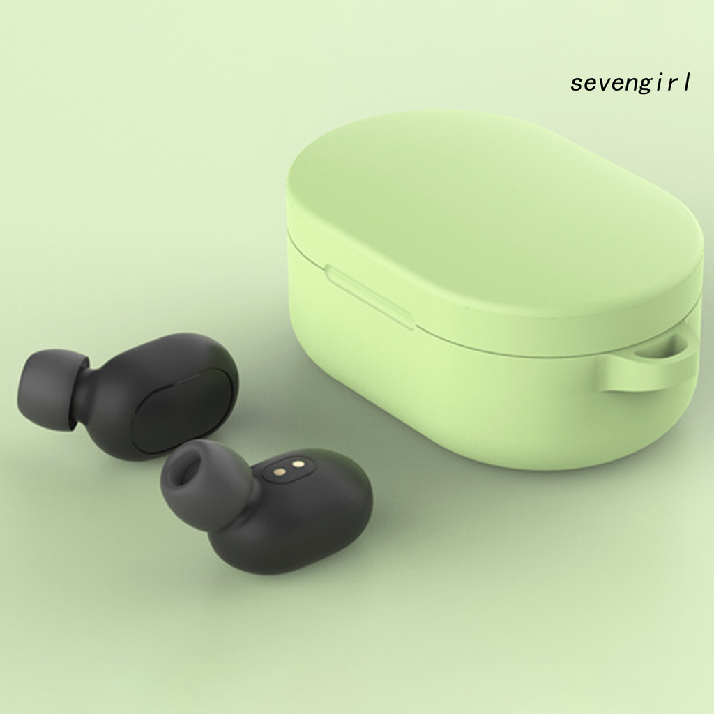 REDMI Vỏ Bảo Vệ Hộp Đựng Tai Nghe Airpods Màu Trơn Chống Trầy Xước Chống Trầy