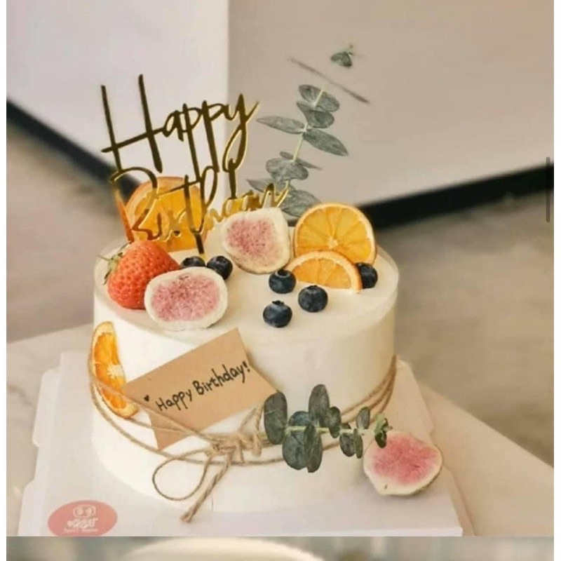 Đồ trang trí bánh kem  cuộn dâu gai 50m quấn thành bánh kem