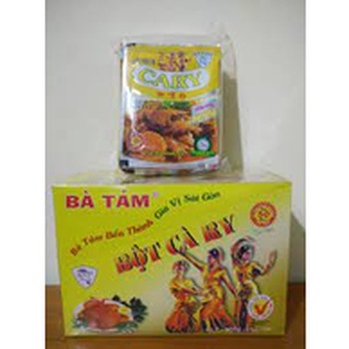 Bột cà ri. bột cary Bà Tám, gói 10 gram