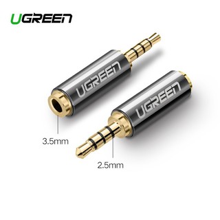 Đầu Chuyển Audio 2.5mm đực Sang 3.5mm cái UGREEN 20501 - Hàng Chính Hãng - 20501