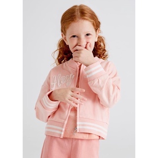 Áo Bomber Lửng Bé Gái Da Cá Mỏng Nhẹ MOR