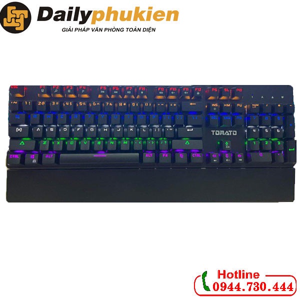 Bàn phím cơ Tomato S250 BH 18 tháng dailyphukien