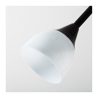 Đèn cây 2 nhánh màu đen NOT - IKEA