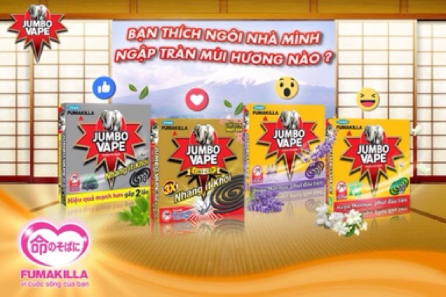 Nhang trừ muỗi ít khói 3X jumbo