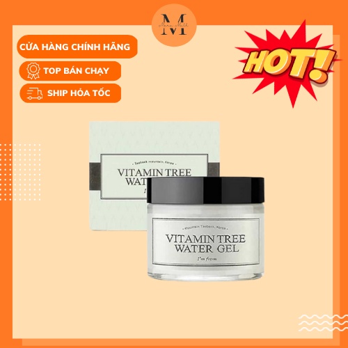 Kem Dưỡng Ẩm I’m From VITAMIN TREE WATER Dạng Gel Sáng Da, Kiềm Dầu, Chống Lão Hóa 75g