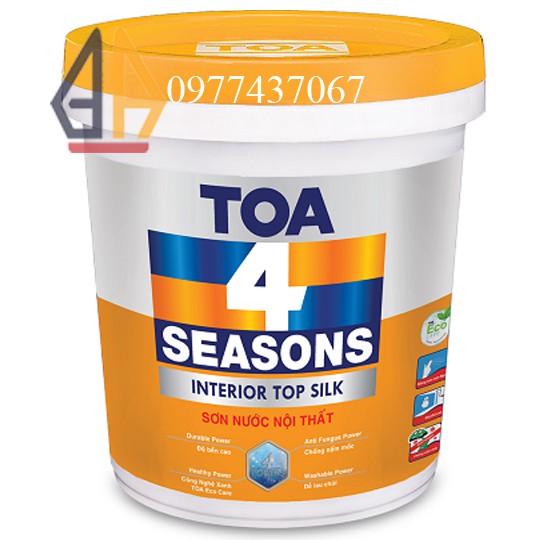 SƠN NƯỚC TRONG NHÀ TOA 4 SEASONS TOP SILK
