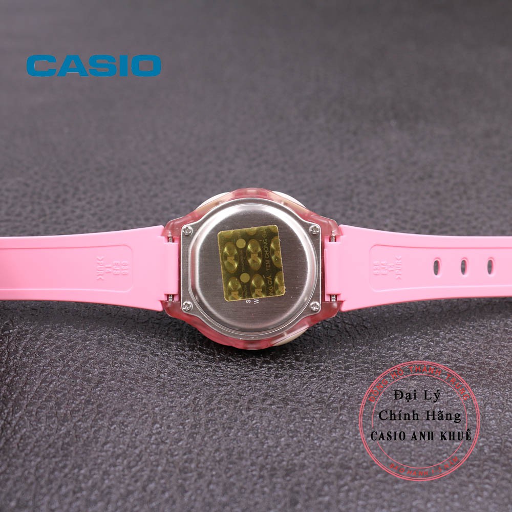 Đồng Hồ Nữ Casio LW-200-4BVDF Dây Nhựa Pin 10 Năm