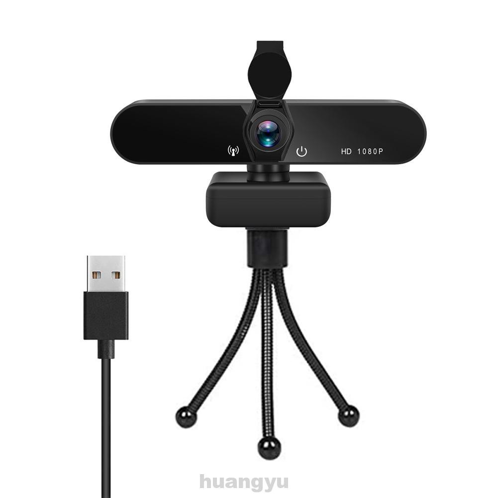 Webcam Usb 2.0 Góc Rộng Xoay 360 Độ Hỗ Trợ Dạy Học Trực Tuyến