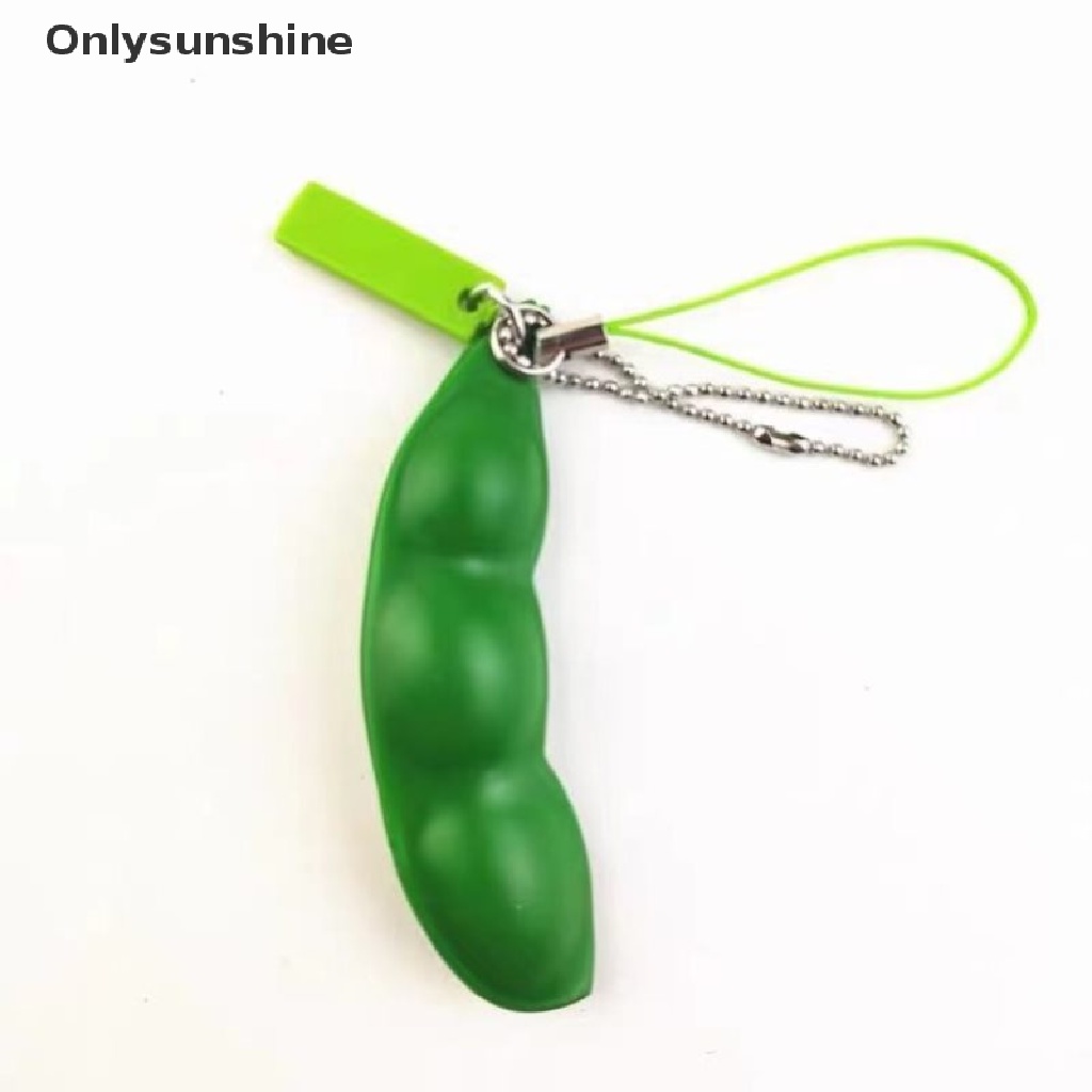 &lt; Onlysunshine &gt; Dễ thương Bean Shape Key Carabiner