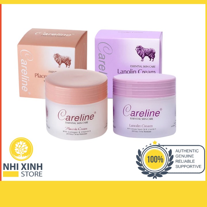 Kem Dưỡng Da Nhau Thai Cừu Careline Úc 100ml