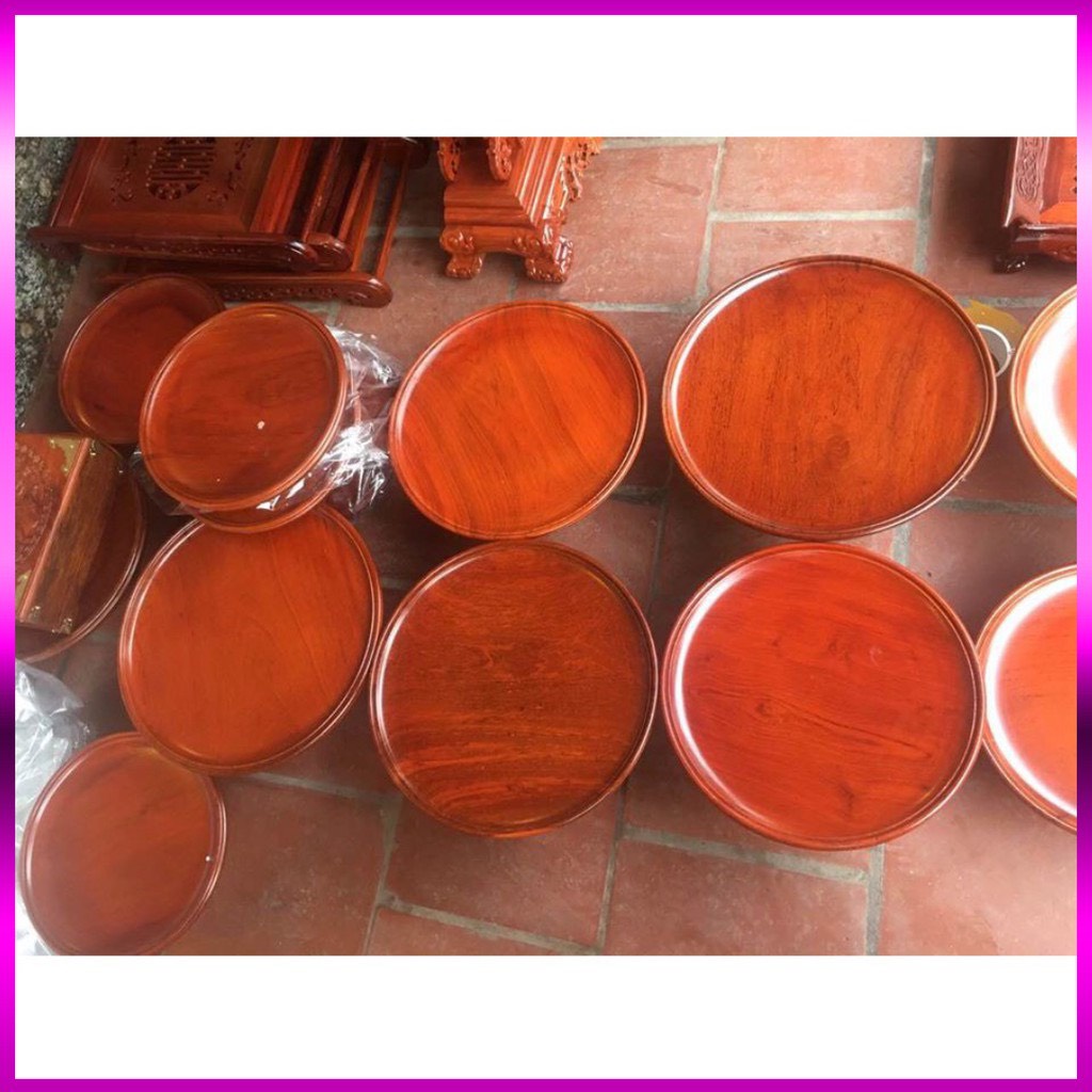 Mâm gỗ bày ngũ quả - Đĩa đặt ngũ quả - Mâm gỗ - Mâm bồng