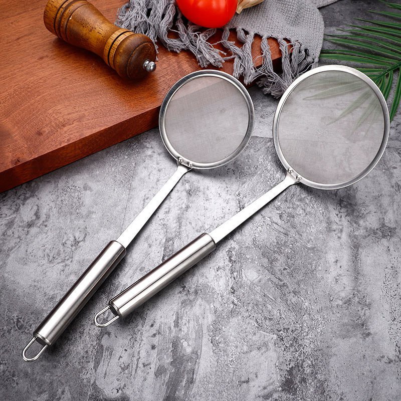 Dụng Cụ Hớt Bọt, Lọc Dầu Mỡ, Lọc Thức Ăn Đa Năng Cao Cấp Inox 304 Không Gỉ