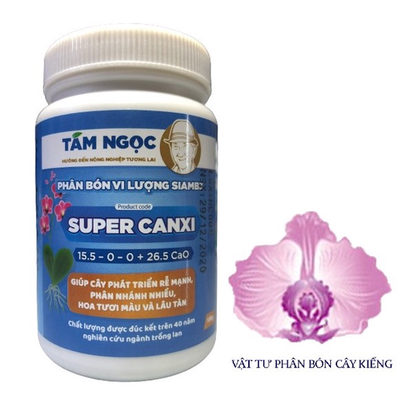 Phân Bón Vi Lượng Super Canxi Tám Ngọc - #452A# 100g