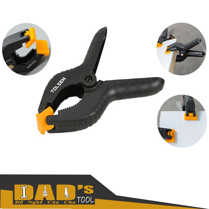 KẸP NHANH CHỮ A 4/6/9" – TOLSEN 10198/99/200