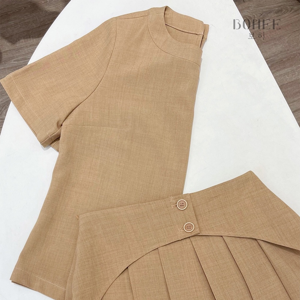 Áo be cổ tròn BOHEE A221