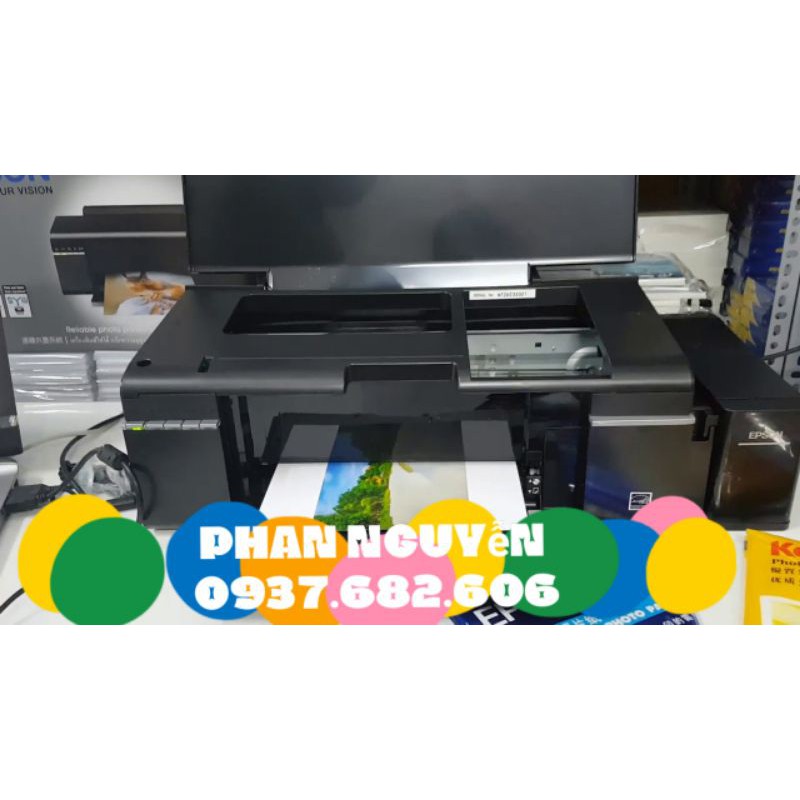 Máy in phun màu Epson L805 in được 6 màu