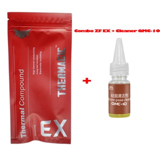 Combo kem tản nhiệt ZF Ex + Dung dịch tẩy rửa QMC-10