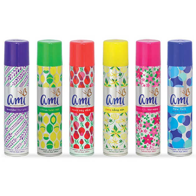 xịt phòng Ami chai 280ml