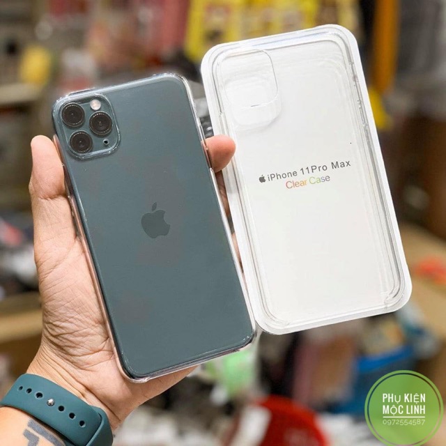 ⚡️IPHONE 11 MAX ⚡️ 6PLUS Clear Case ốp silicon dẻo chống sốc cao cấp