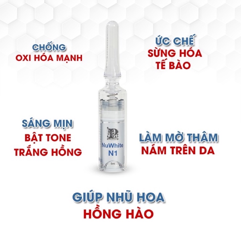 KEM LÀM HỒNG NHŨ HOA NUWHITE N1 MIBITI PRUDENTE 5ml | BigBuy360 - bigbuy360.vn