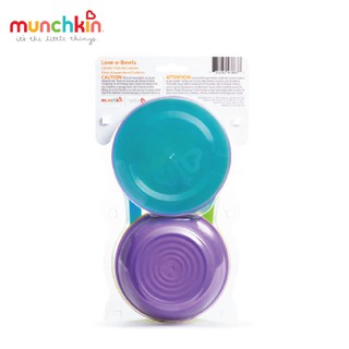 Bộ 4 bát có nắp và 2 thìa Munchkin