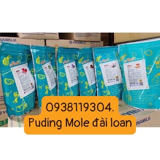 BỘT Pudding Mole Trứng Dưa lưới môn dâu socola plan Đài Loan 1kg ĐỦ VỊ —