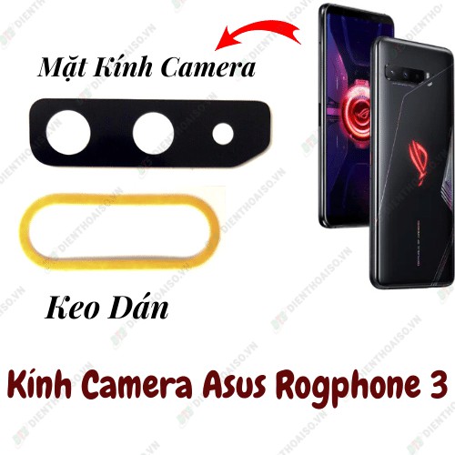 Mặt kính camera dành cho asus rog.phone 3