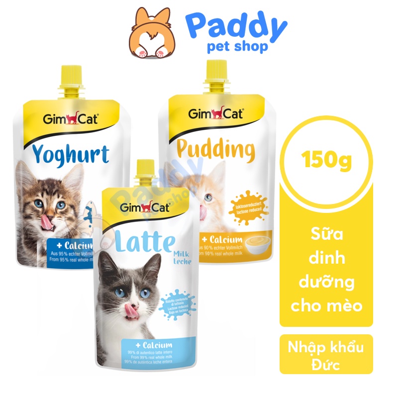 Sữa Dinh Dưỡng Cho Mèo Gimcat Latte Yoghurt Pudding