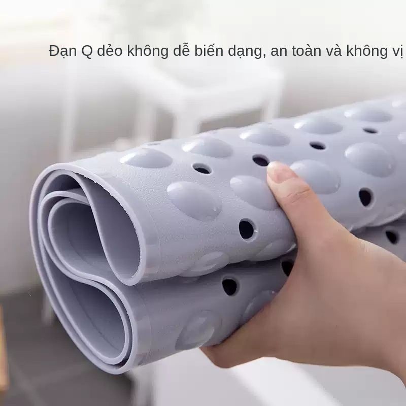 Tăng độ dày Phòng tắm khách sạn Thảm trải sàn massage, tắm, chống trượt bồn PVC