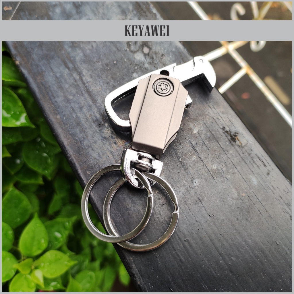 Móc Khóa Oto Xe Máy ZACHI Đa Năng Spinner, Móc Chìa Khóa Oto Xe Máy Có Đồ Khui Cao Cấp Thiết Kế Độc Đáo MK6