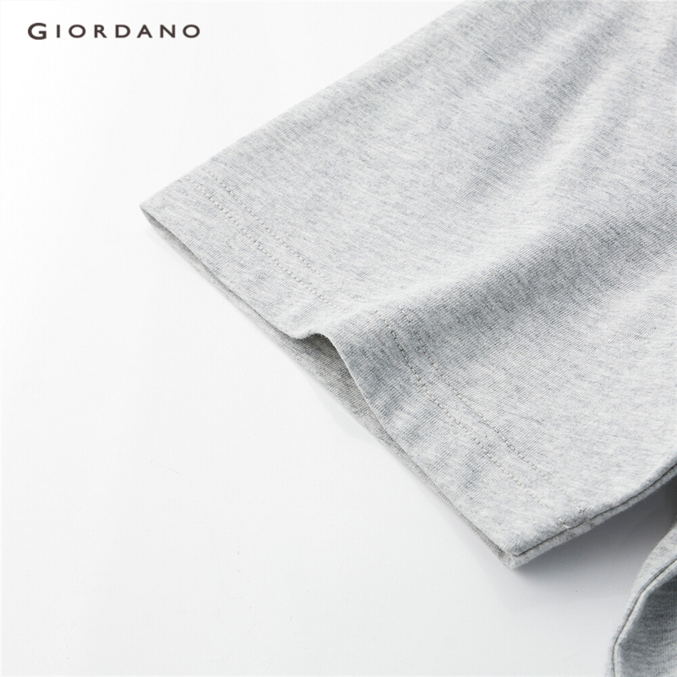 Áo thun GIORDANO 13021013 tay ngắn cổ tròn màu sắc thời trang cho nam | BigBuy360 - bigbuy360.vn