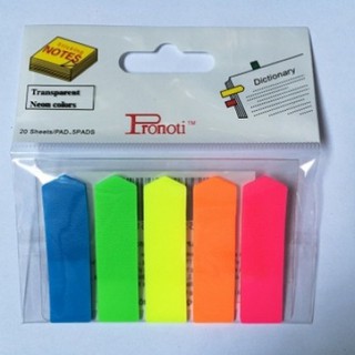 Phân trang nhựa 5 màu