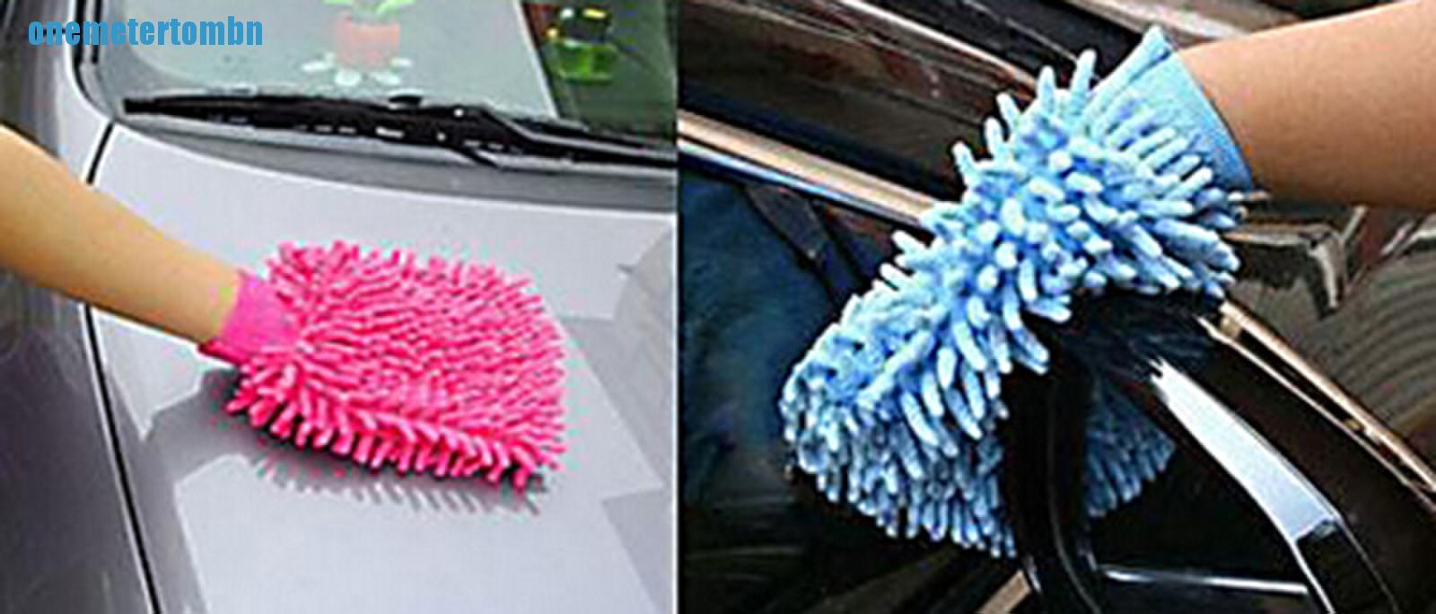 MICROFIBER Găng Tay Sợi Nhỏ Vệ Sinh Xe Ô Tô