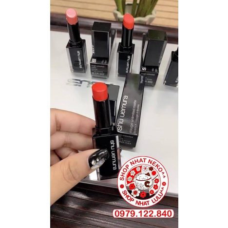 Son Shu Uemura vỏ đen 2019 Nhật bản màu 550- 570-580-585-587-144-156-781-330-376-161-163-165